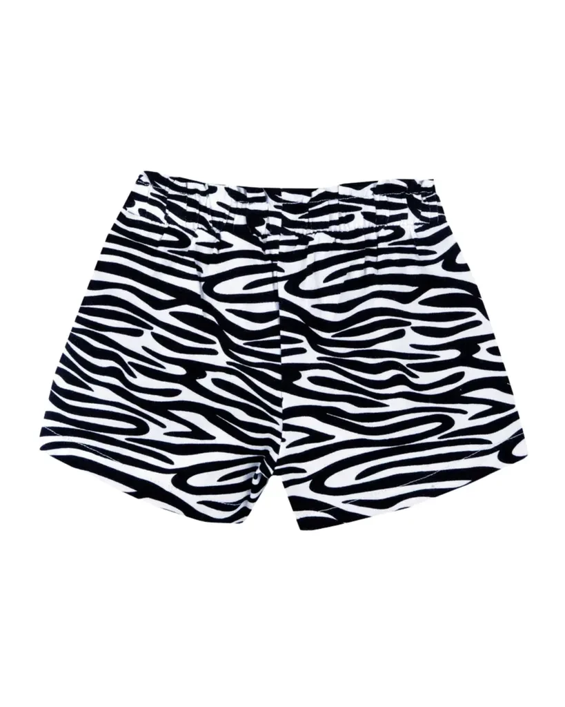 Chicco Šorc za djevojčice, Bijelo-crni