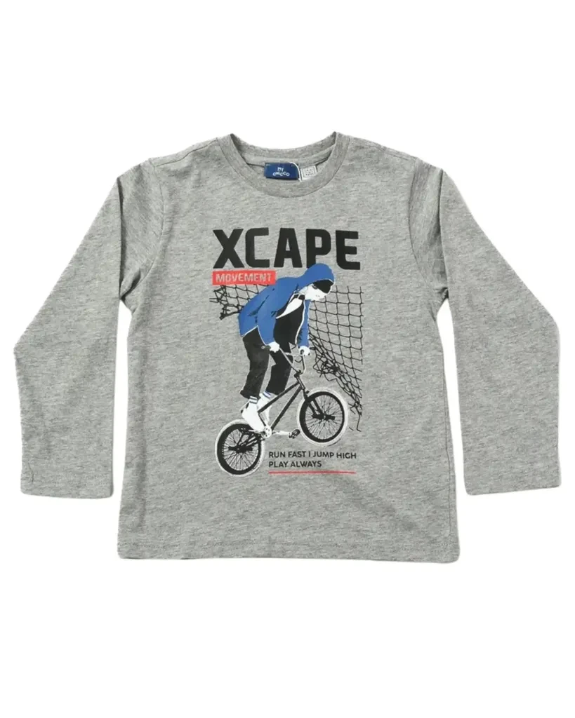 Chicco Majica za dječake, Siva