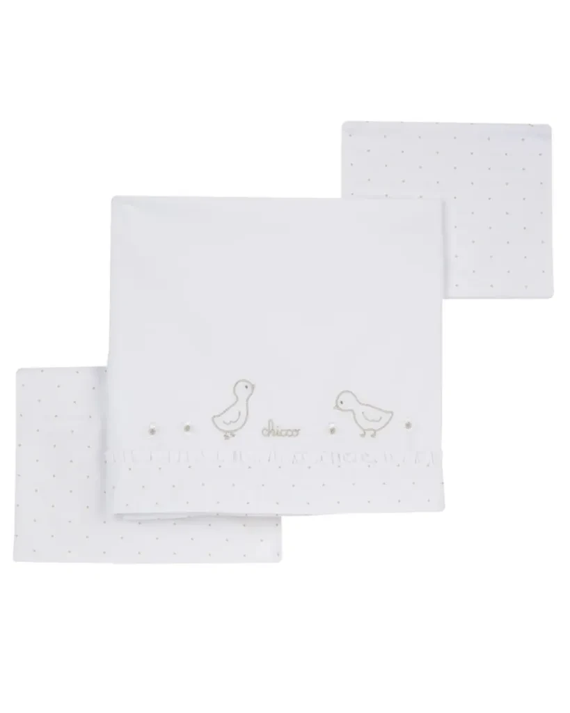 Chicco Posteljina za bebe, Bijela