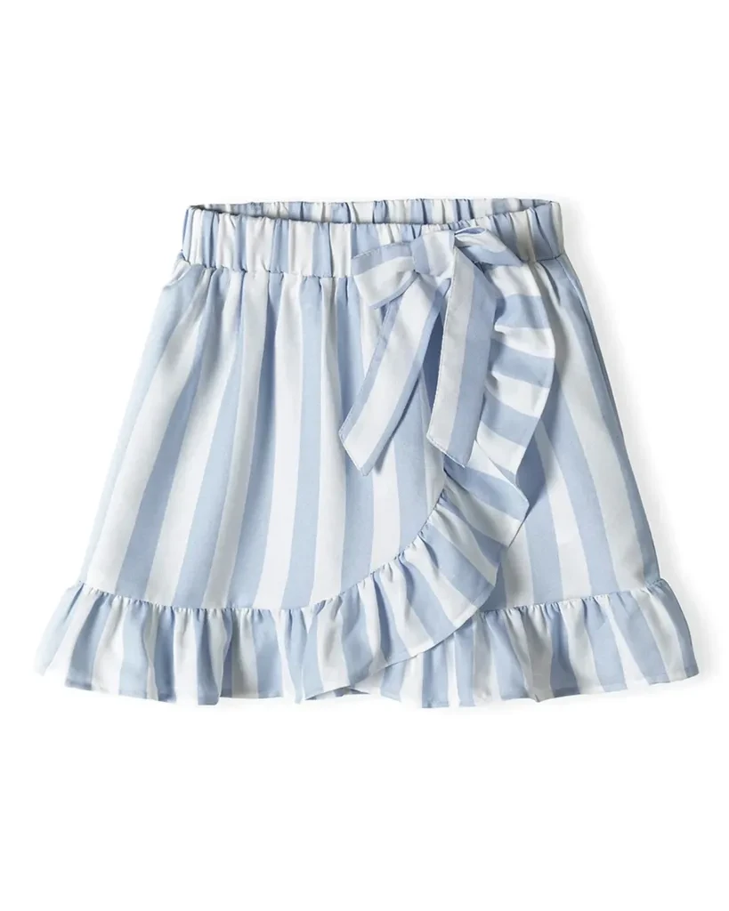 Minoti Suknja za djevojčice, Plavo-Bijela