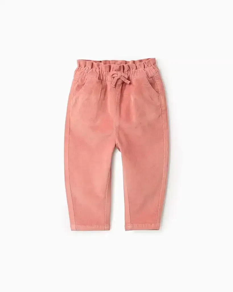 Zippy Pantalone za bebe Terra, Roze