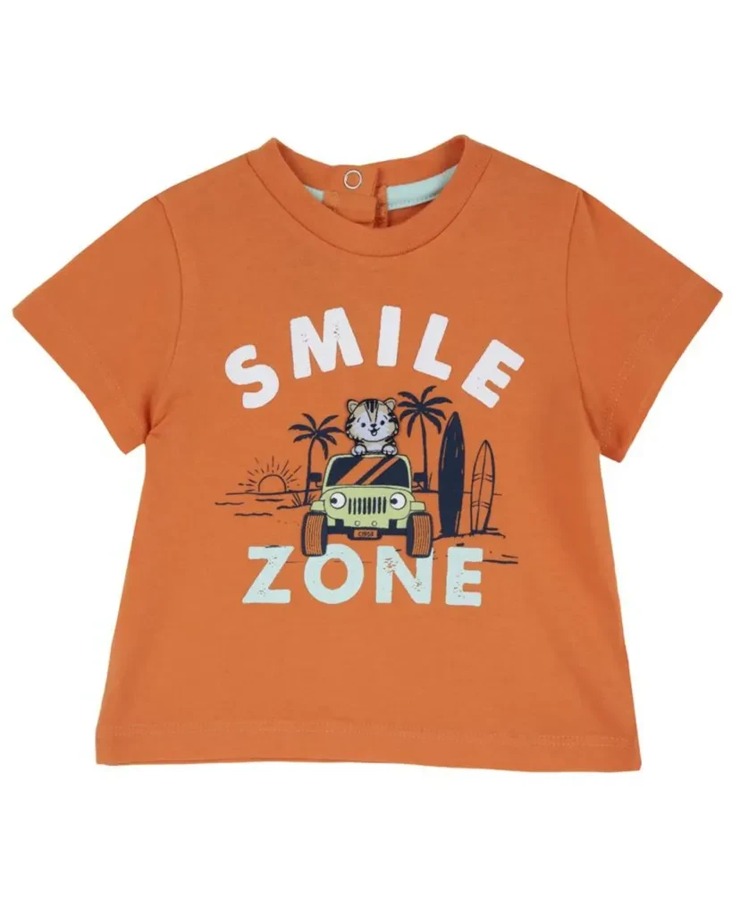 Chicco Majica za dječake, Narandžasta
