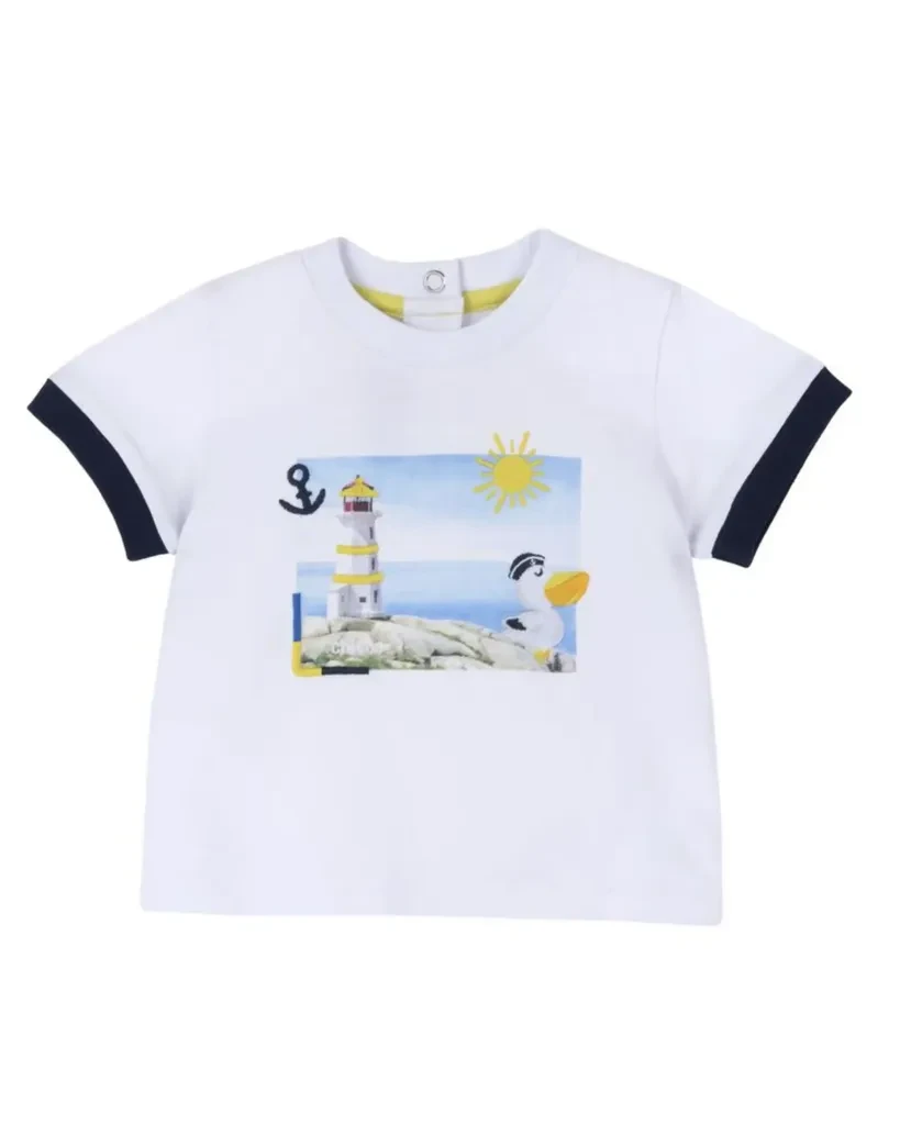 Chicco Majica za bebe, Bijela