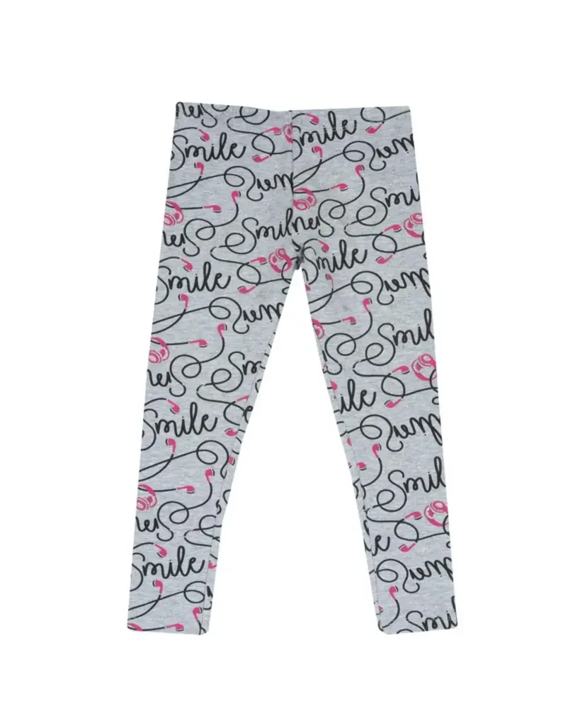 Chicco Helanke za djevojčice, Sivo-crne