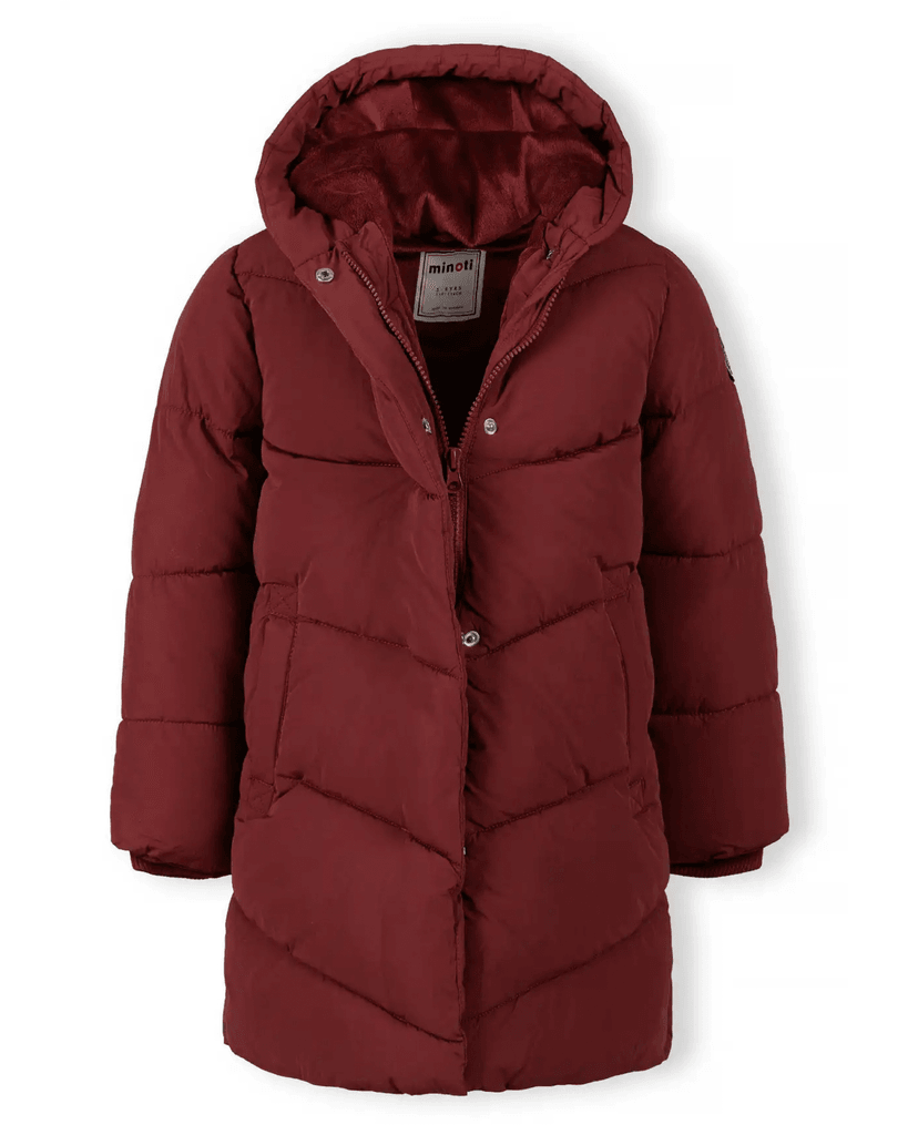 Minoti Jakna za djevojčice, Bordo