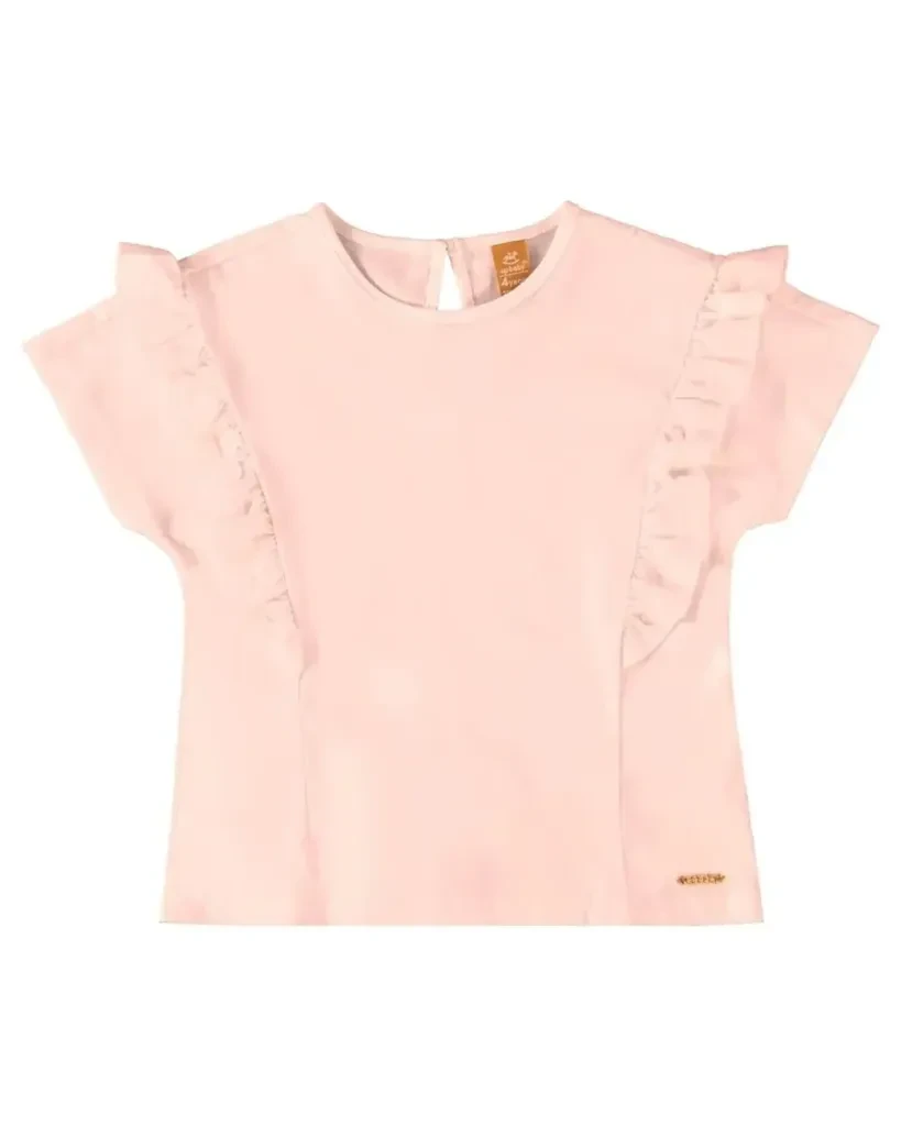 UP Baby Majica za djevojčice, Puder roze