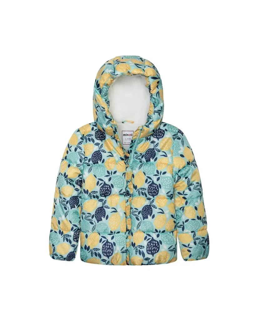 Minoti Jakna za djevojčice Limun, Žuta