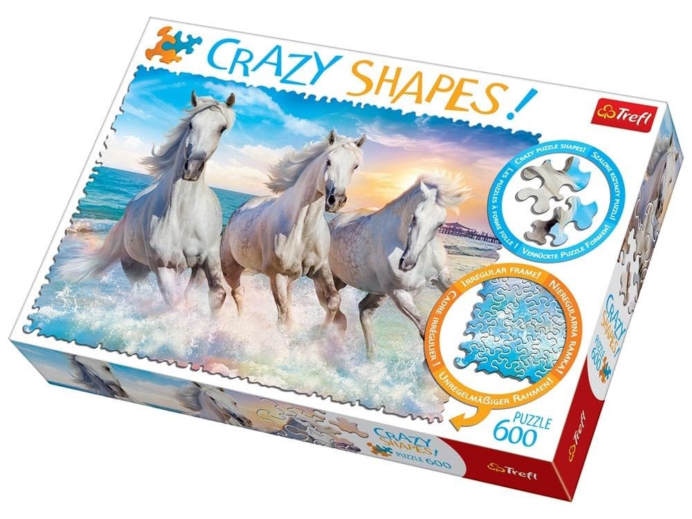 TREFL Puzzle 600 Crazy Shapesa