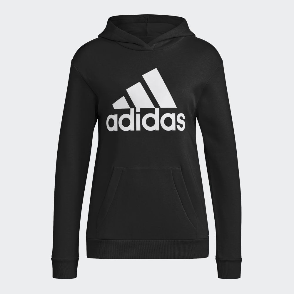 Adidas Ženski duks W Bl Fl R Hd Black/White, Crni