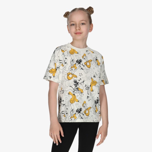 Adidas Majica za djevojčice K.R. LK DY MM T, Bijela