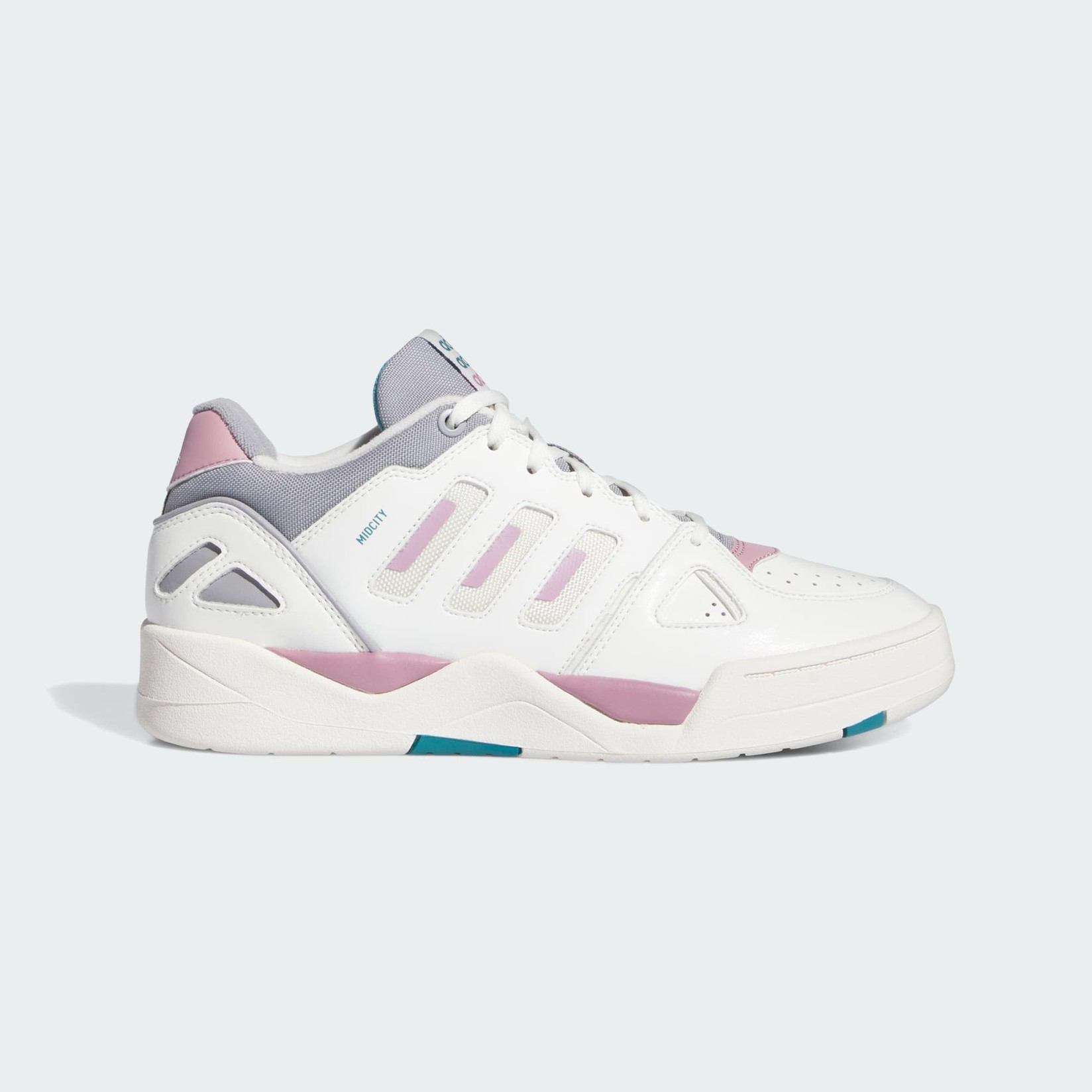 Adidas Muške patike Midcity Low, Bijelo-ljubičaste