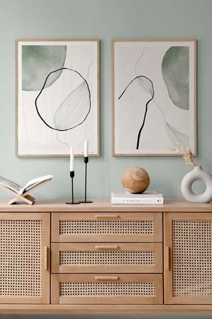 Wallity slika Artcerceve11, 2 dijela, 33 x 48 cm