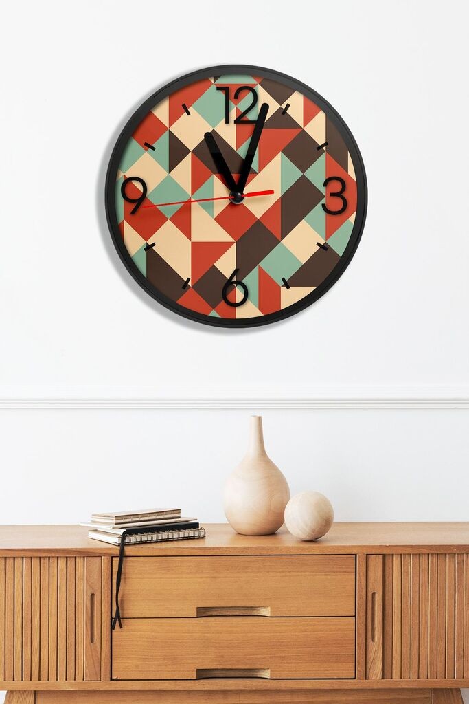 Zidni sat Artavessa3Dclock18, 36x36x1 cm