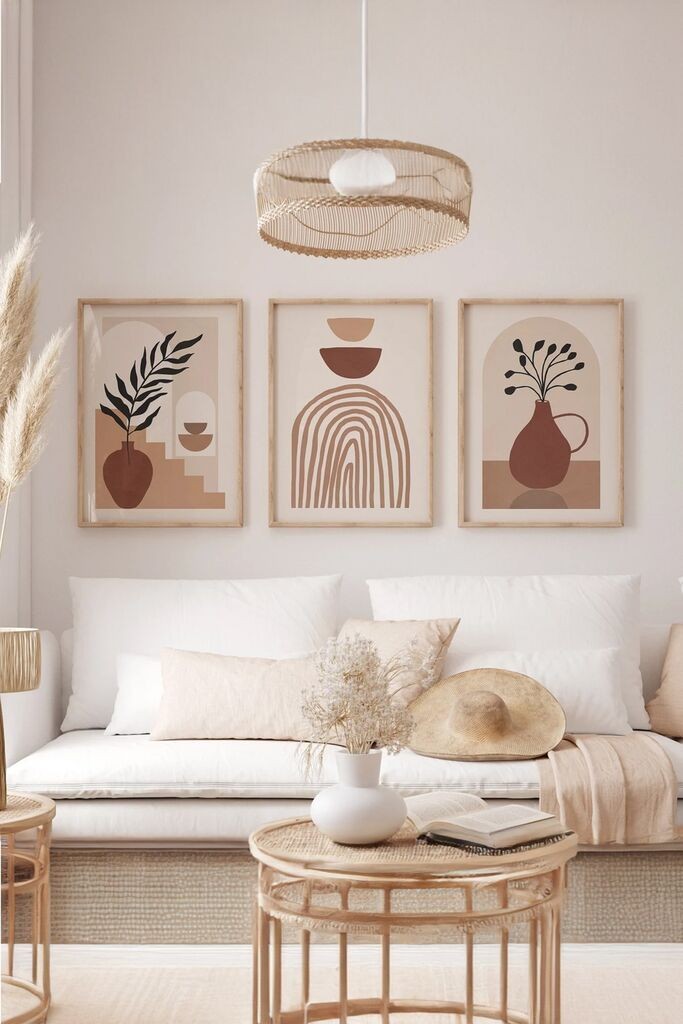 Wallity slika 3Dartsoho41, 3 dijela, 33 x 48 cm