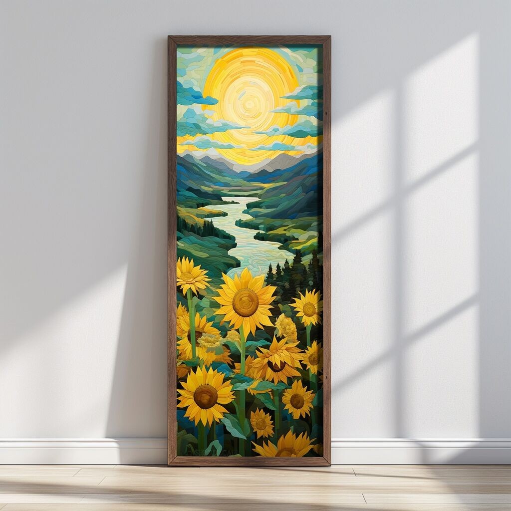 Zidna slika LONG002-S/120-40, 40 x 120 cm