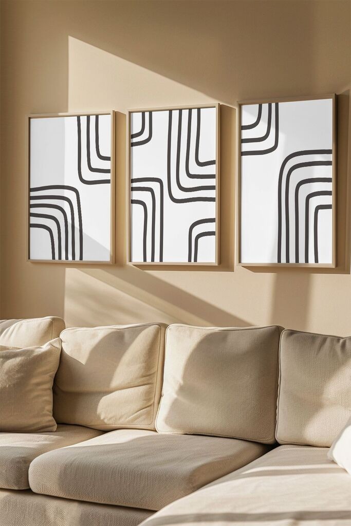 Wallity slika Ersydata14-3348, 3 dijela, 33 x 48 cm