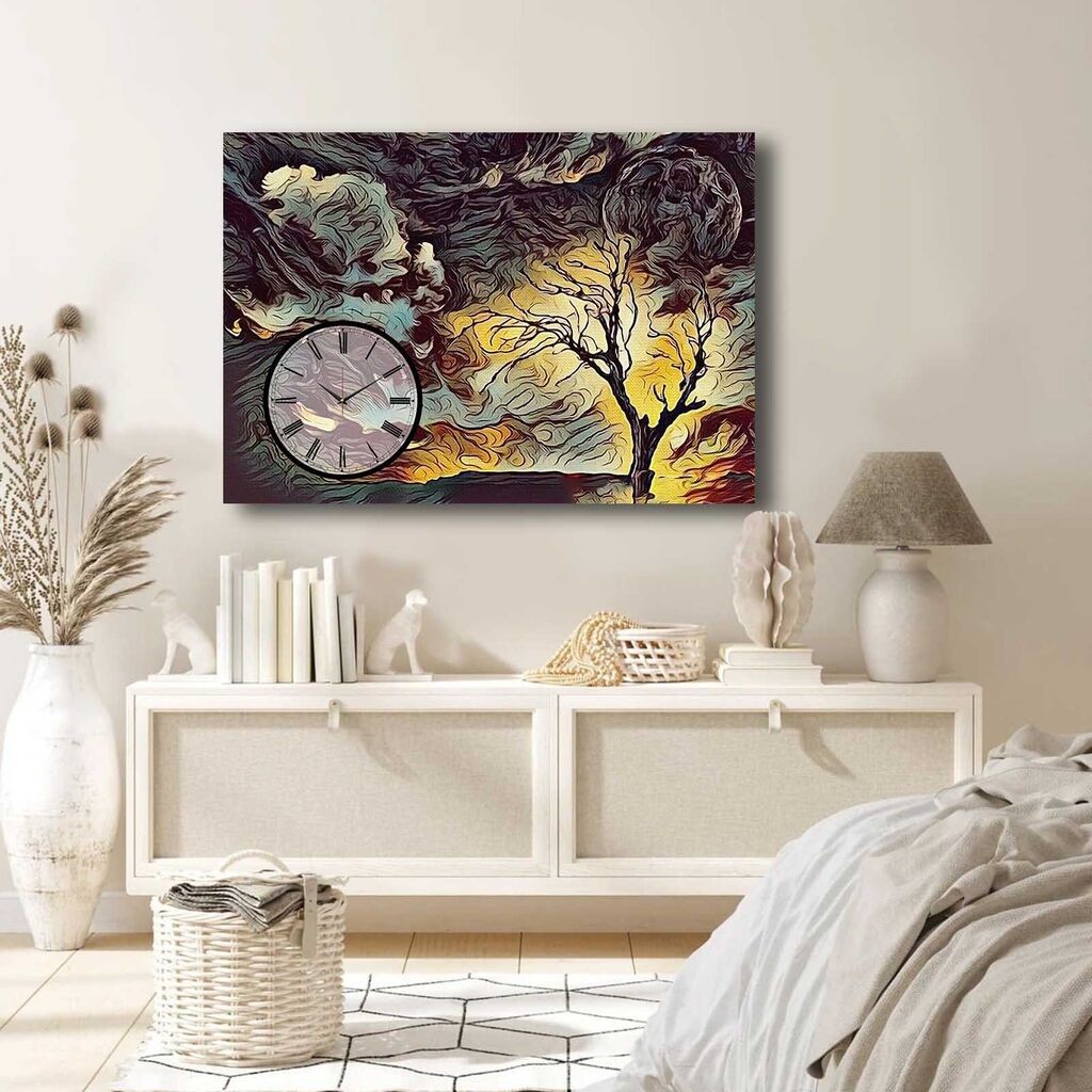 Zidni sat Wallity 70100CS-039, 70x100 cm