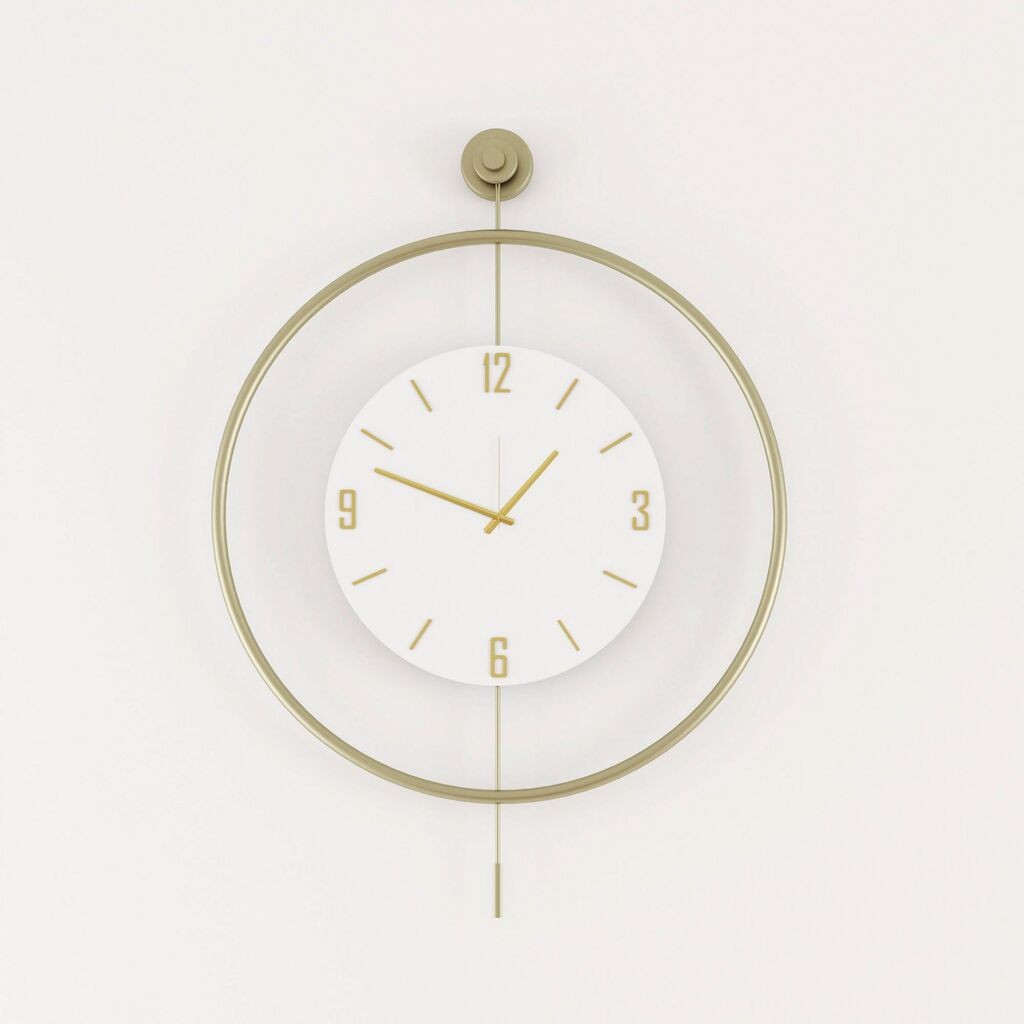 Zidni sat Wallity Mclock-00134, 58x85x7 cm