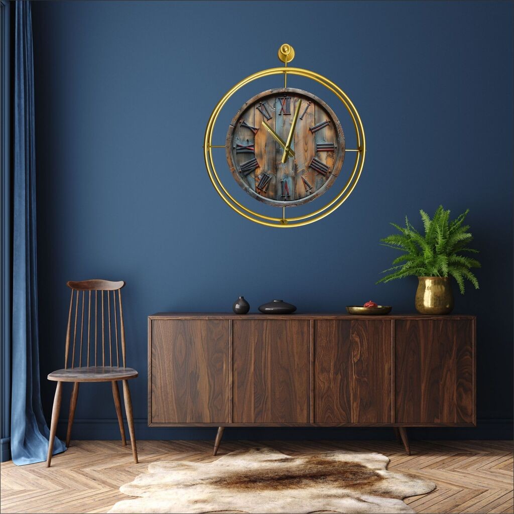 Zidni sat Wallity Mclock-00124, 58x65x7 cm