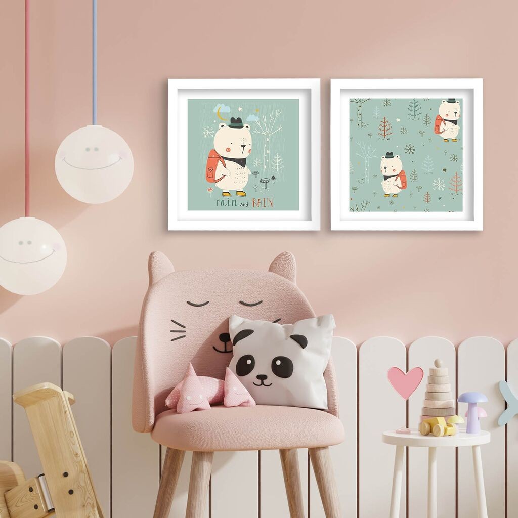 Wallity slika 2P3333BCT-003, 2 dijela, 33 x 68 cm