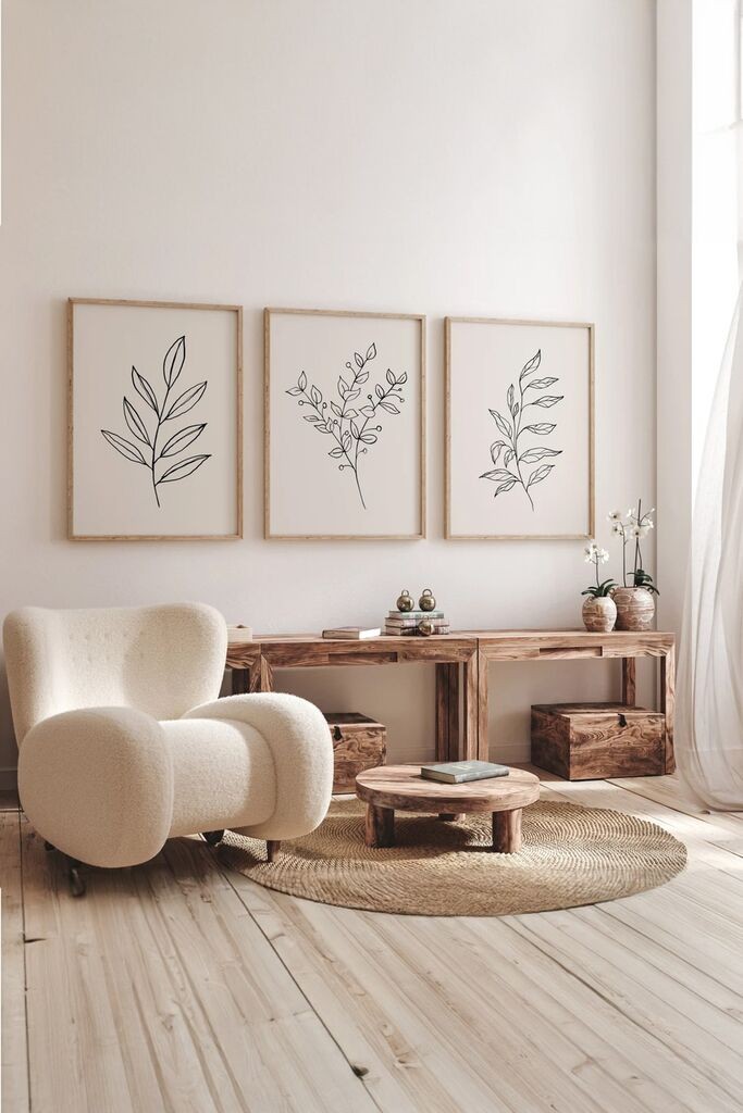 Wallity slika 3Dartsoho39, 3 dijela, 33 x 48 cm