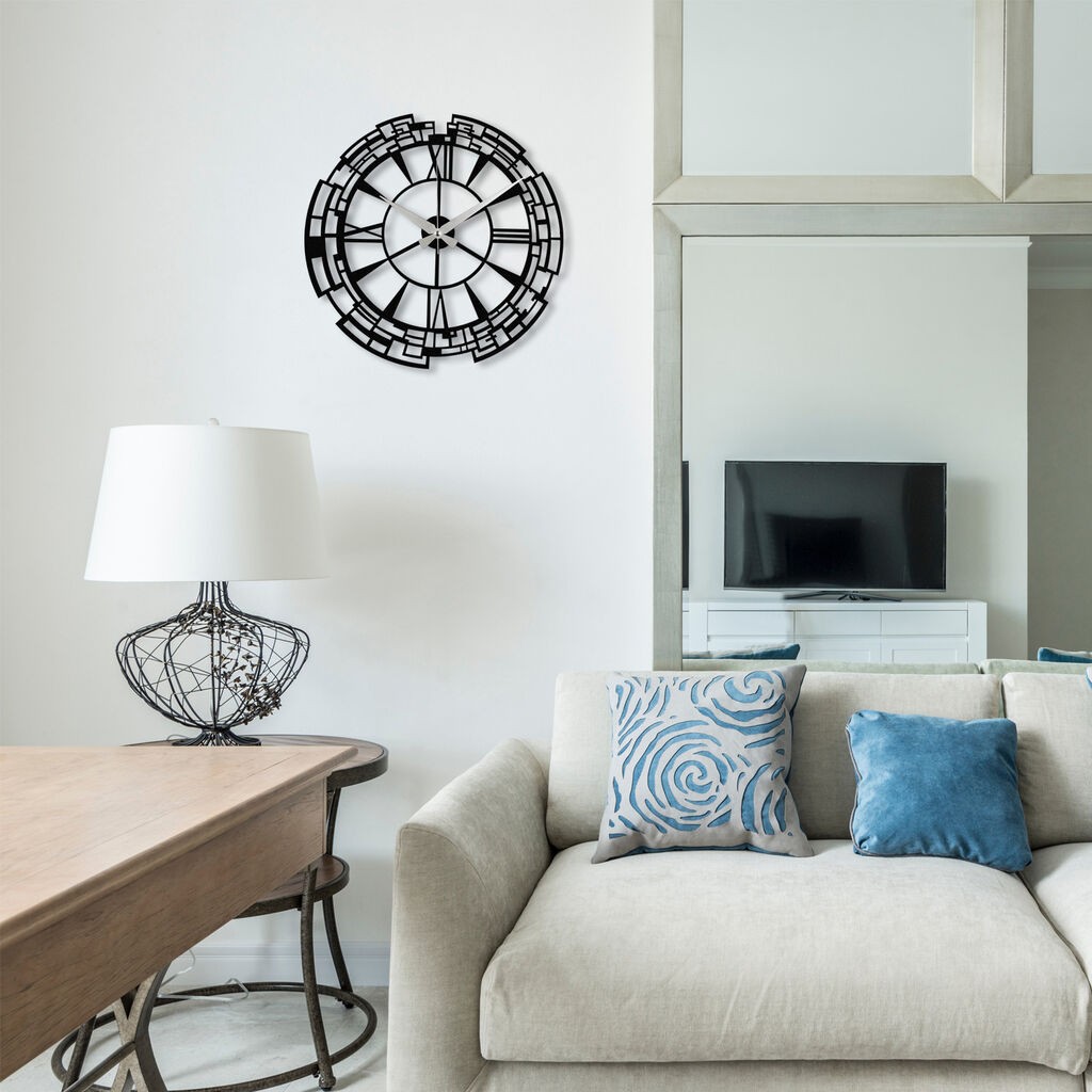 Zidni sat Enzoclock - S016, 48x48 cm