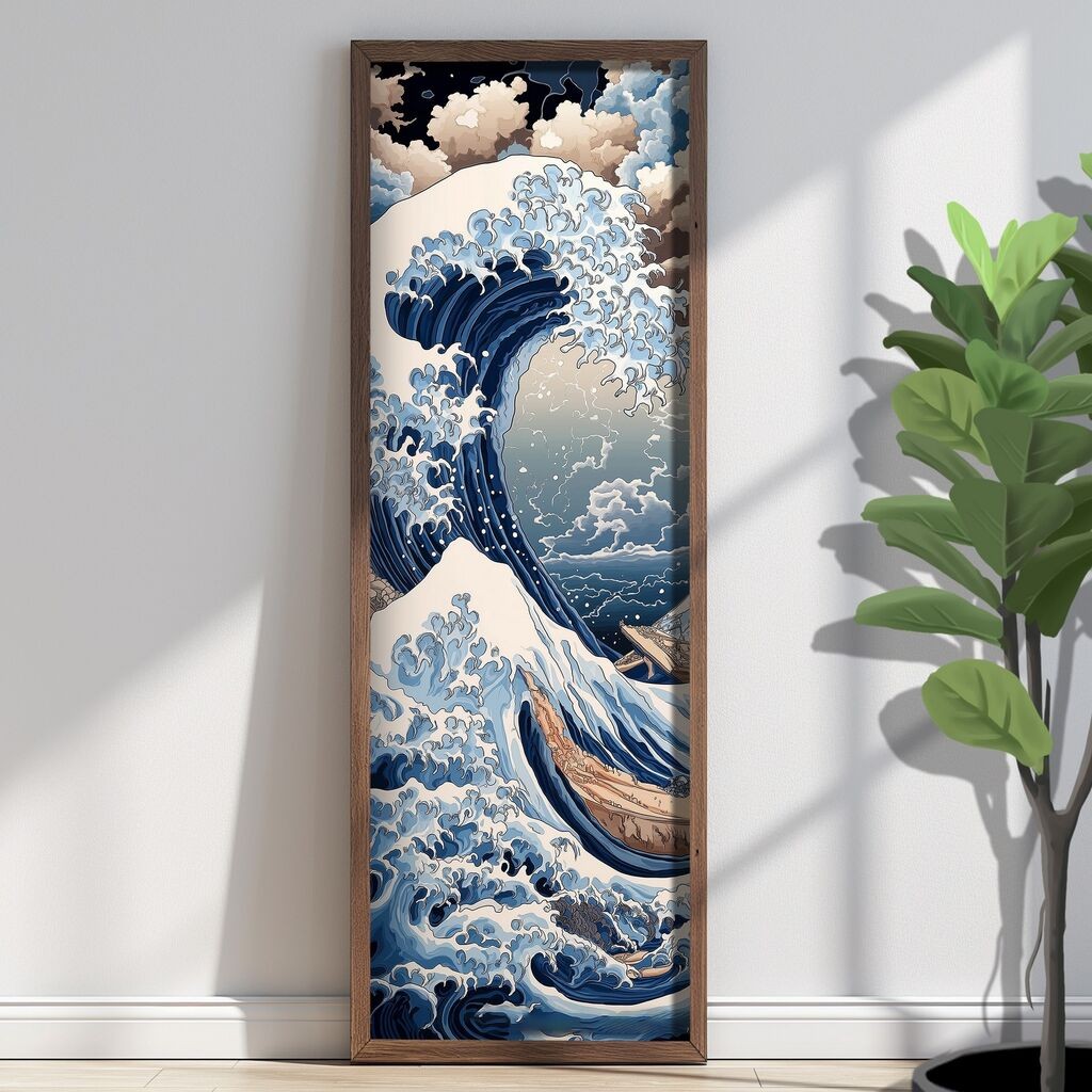 Wallity slika EMR097, 40 x 120 x 3 cm