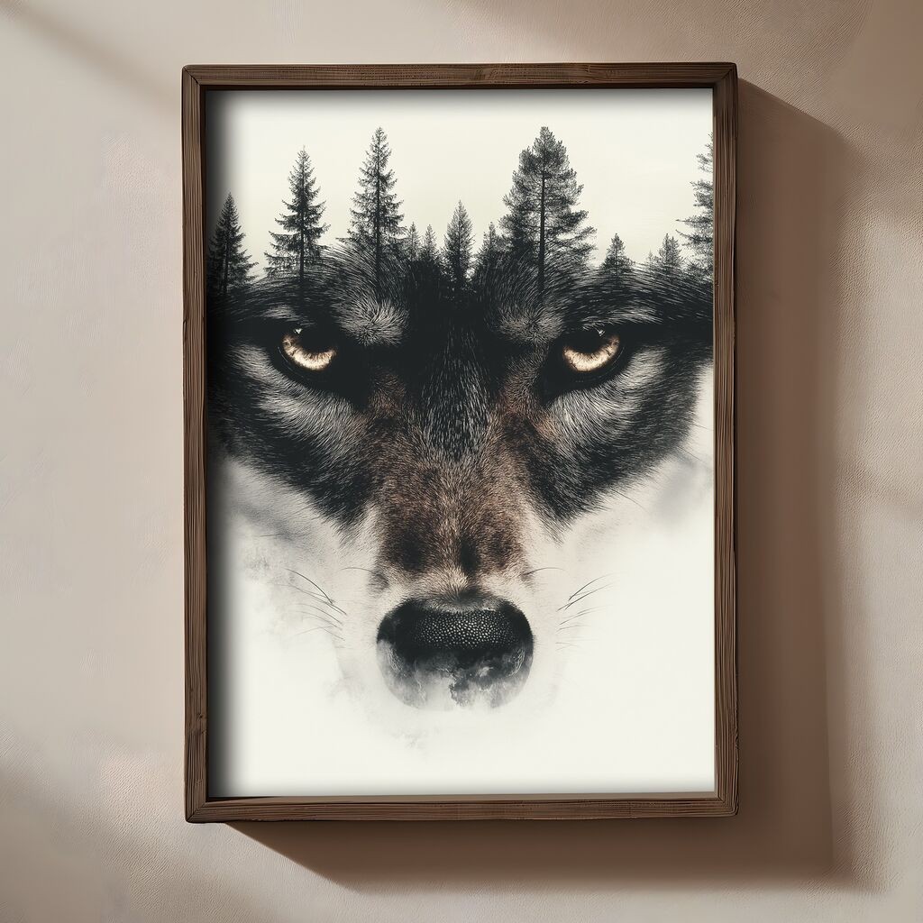 Zidna slika TUN040, 35 x 47 x 2 cm