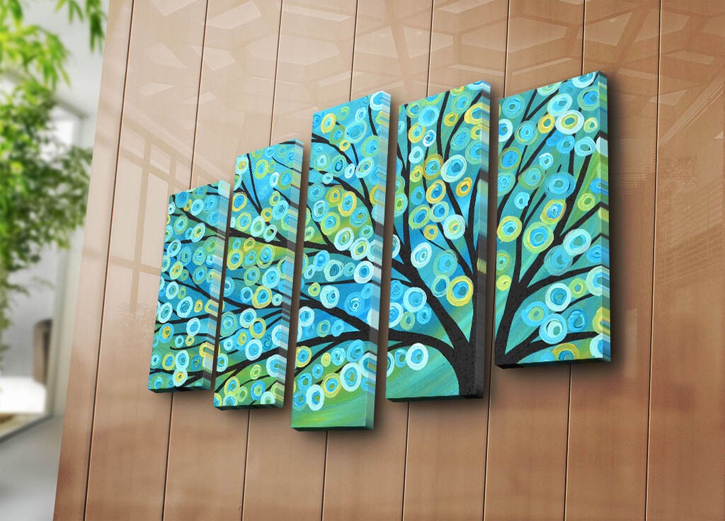 Wallity slika 5PATK-92, 70 x 105 cm, 5 dijelova