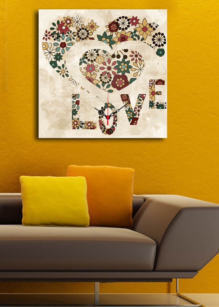 Zidni sat Wallity 4545CS-50, 45x45 cm