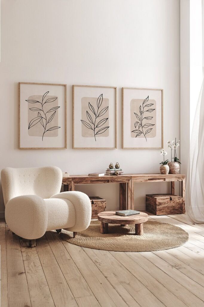 Wallity slika 3Dartsoho54, 3 dijela, 33 x 48 cm