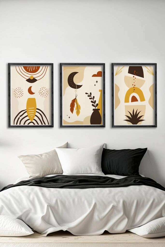 Wallity slika Ersy3Syhcrv17, 3 dijela, 34 x 49 cm