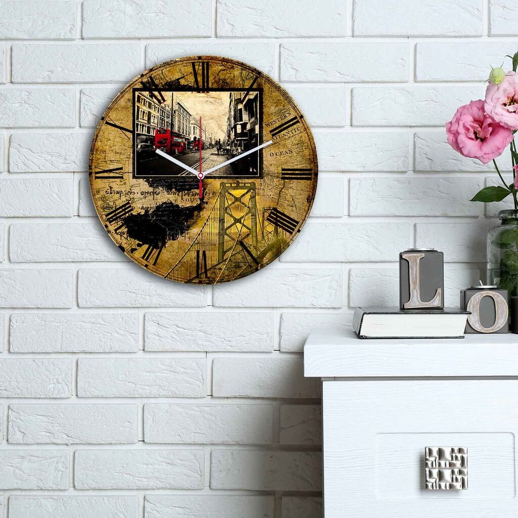 Zidni sat Wallity 3030MS-008, 30 cm