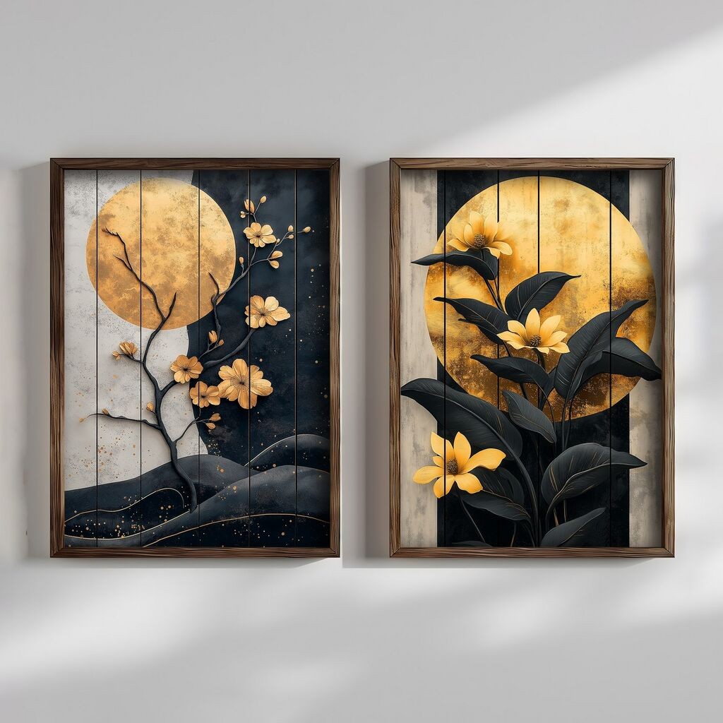 Wallity slika TUN131, 2 dijela, 70 x 50 x 3 cm