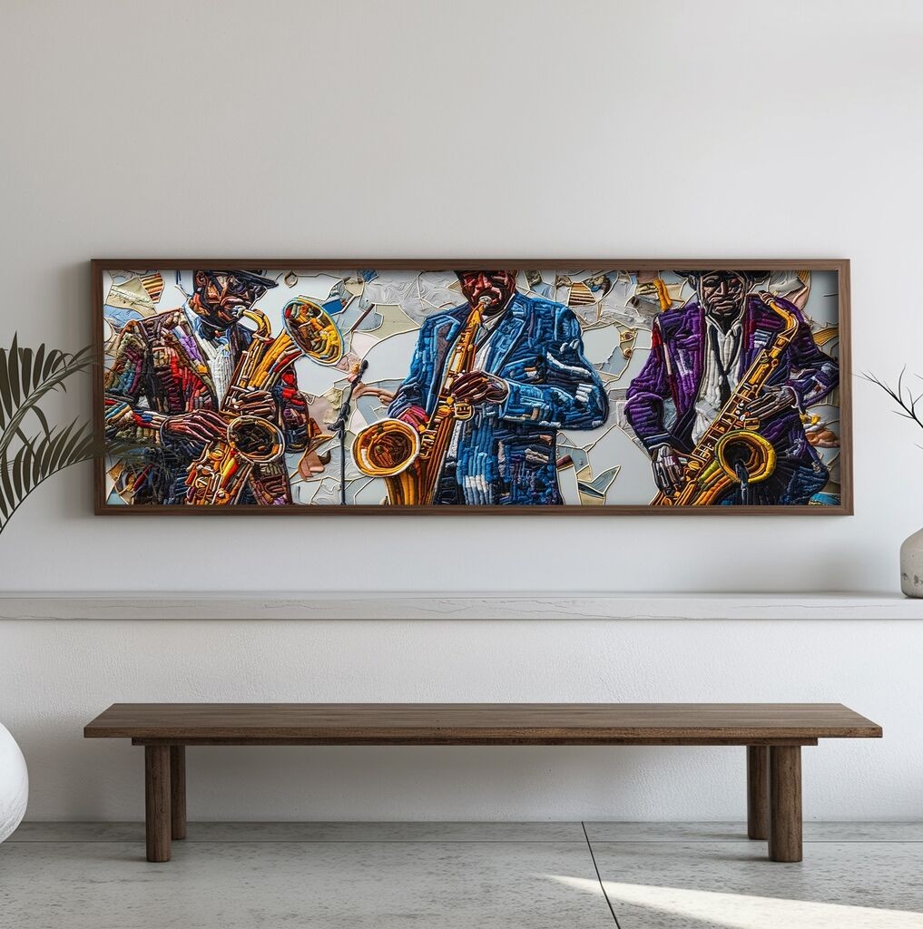 Wallity slika EMR058, 40 x 120 x 3 cm