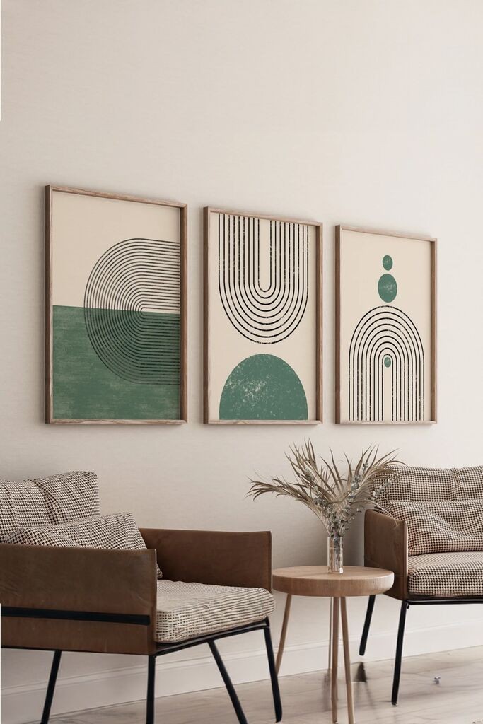 Wallity slika 3Dartsoho19, 3 dijela, 33 x 48 cm