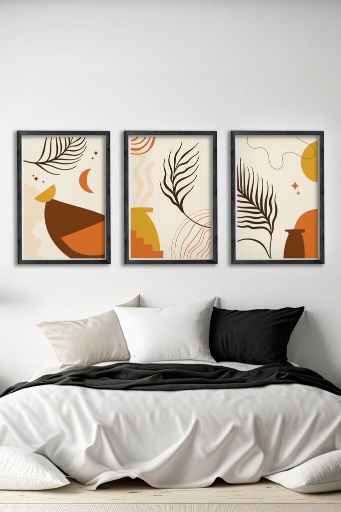 Wallity slika Ersy3Syhcrv13, 3 dijela, 34 x 49 cm