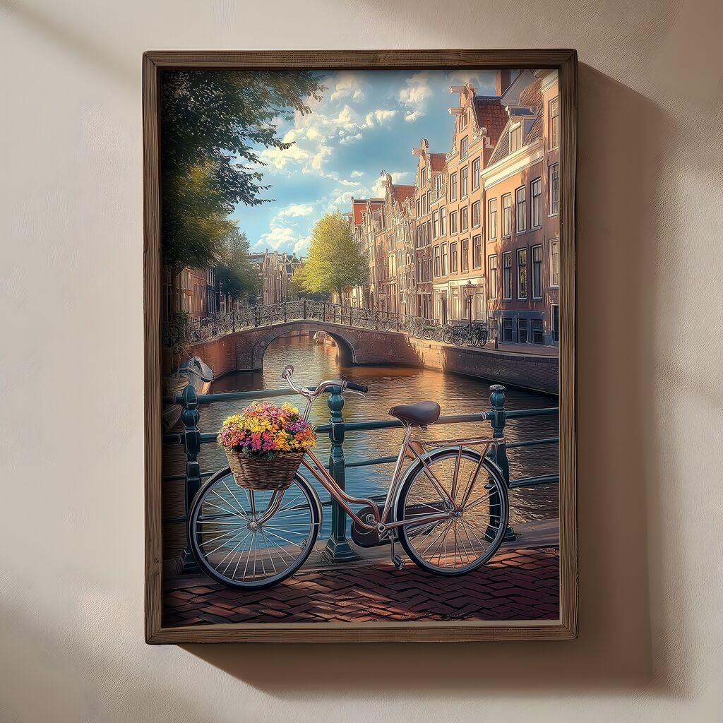 Zidna slika TUN102, 35 x 47 x 2 cm