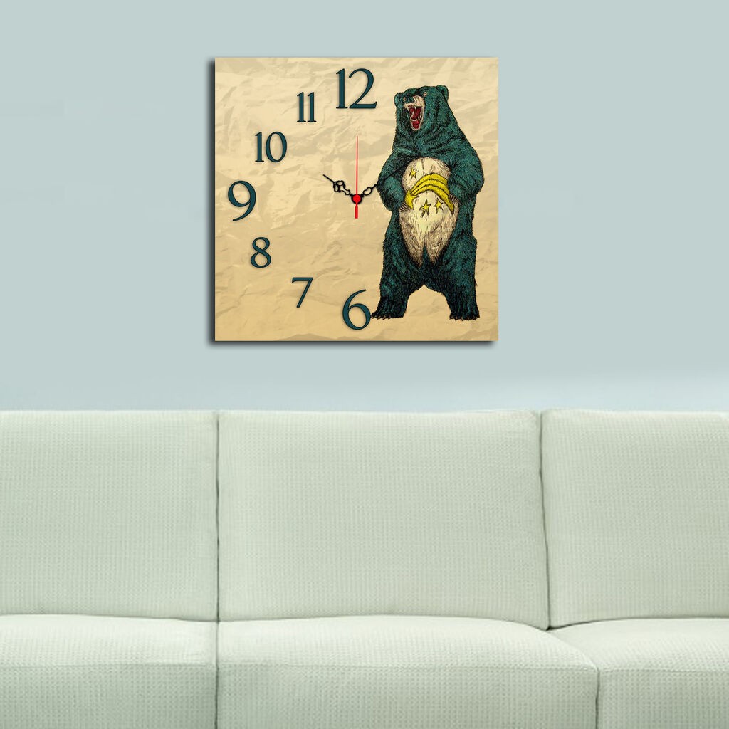 Zidni sat Wallity Msk-46, 40x40 cm