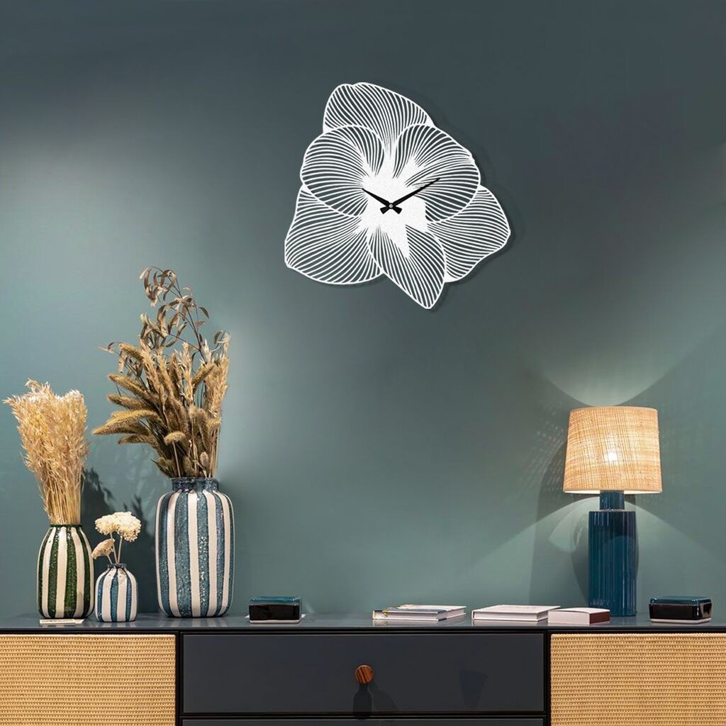 Zidni sat Wallity Azalea, 49x49 cm