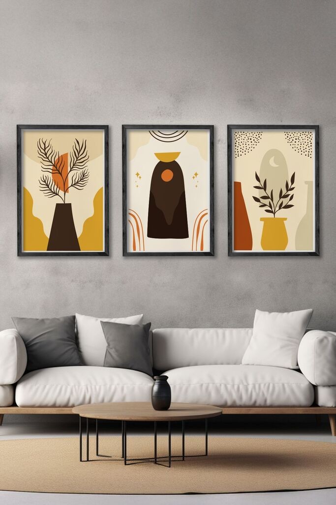 Wallity slika Ersy3Syhcrv16, 3 dijela, 34 x 49 cm