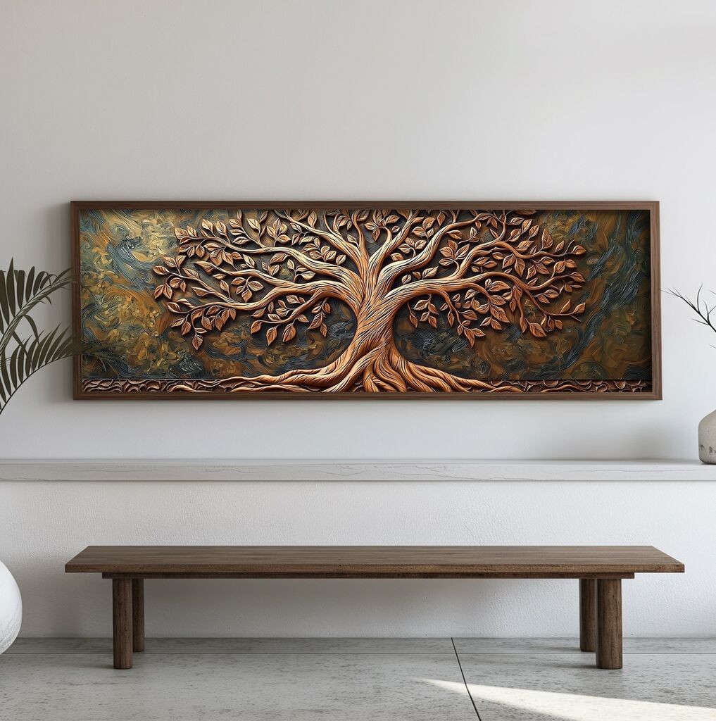 Zidna slika EMR012, 40 x 120 x 3 cm