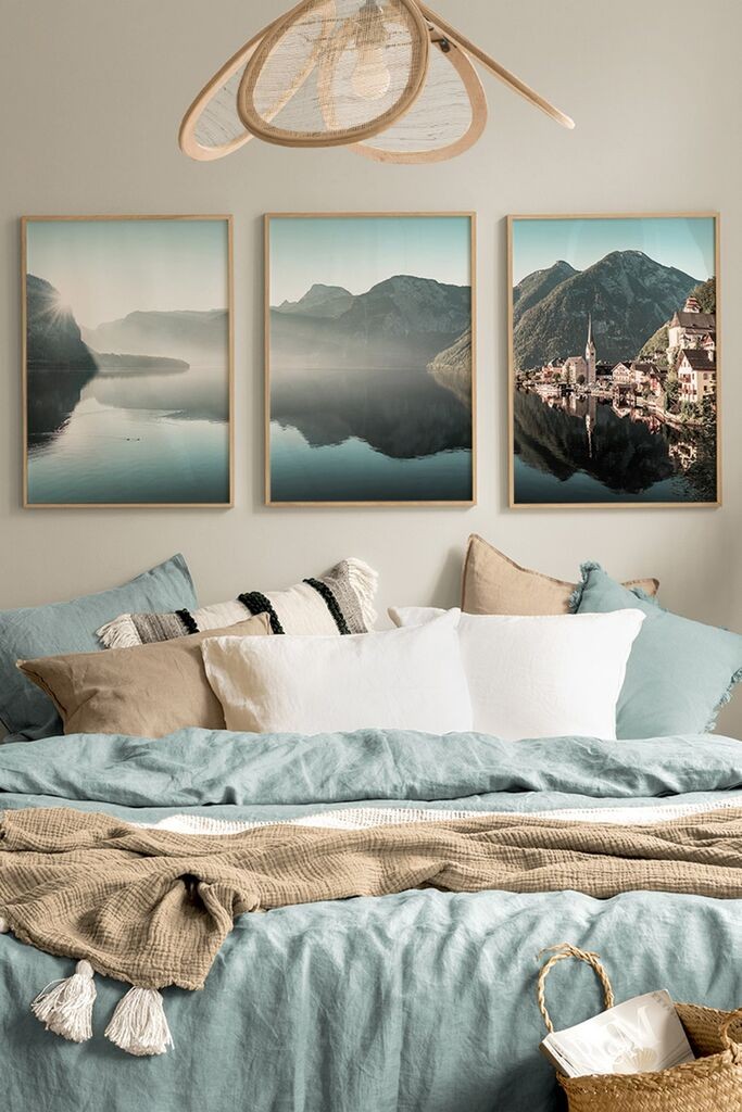 Wallity slika Artcerceve6, 3 dijela, 33 x 48 cm