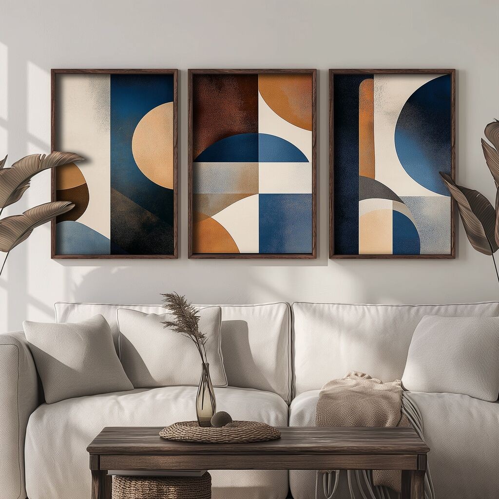 Wallity slika TUN149, 3 dijela, 70 x 50 x 3 cm