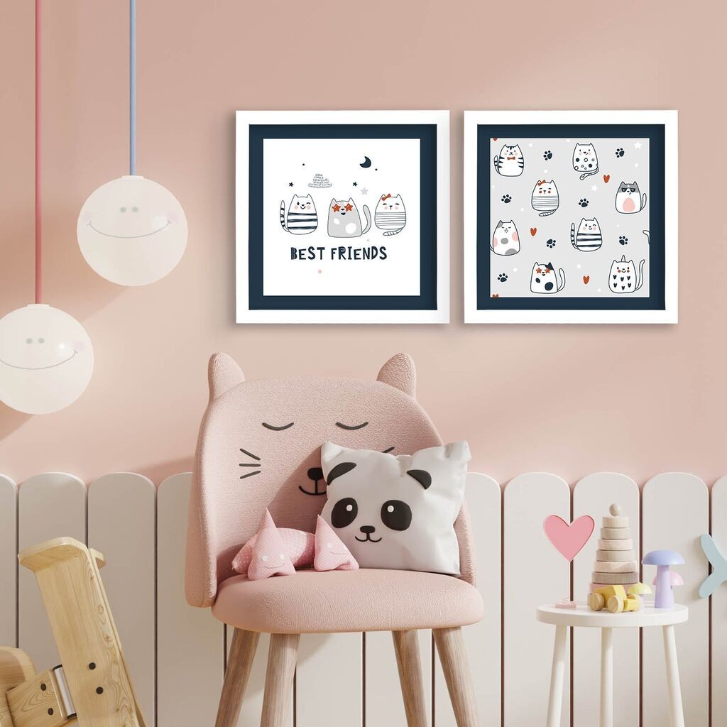 Wallity slika 2P3333BCT-012, 2 dijela, 33 x 68 cm