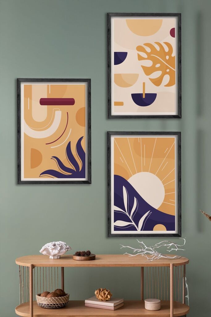 Wallity slika Ersy3Syhcrv18, 3 dijela, 34 x 49 cm