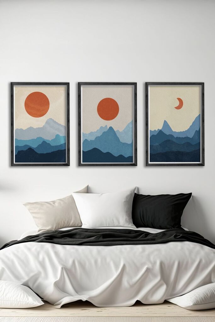 Wallity slika Ersy3Syhcrv5, 3 dijela, 34 x 49 cm