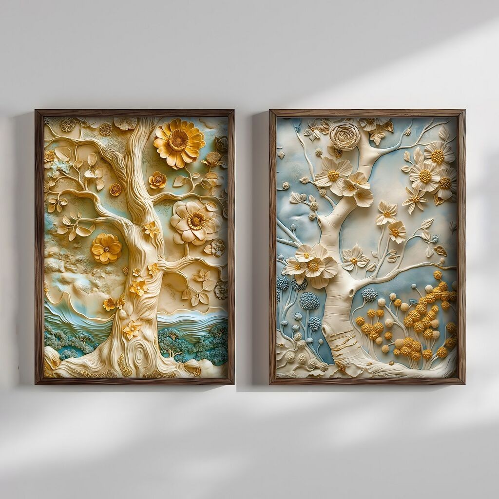 Wallity slika TUN144, 2 dijela, 70 x 50 x 3 cm