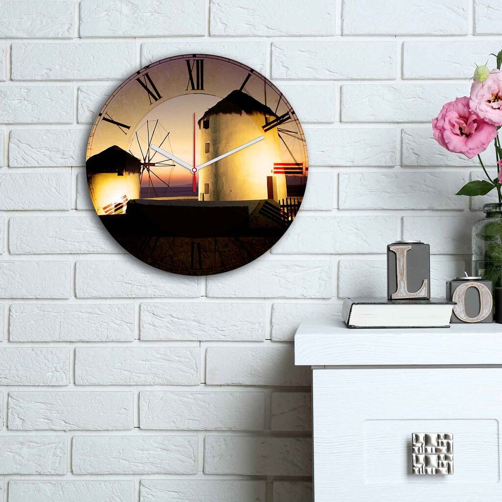 Zidni sat Wallity 3030MS-010, 30 cm