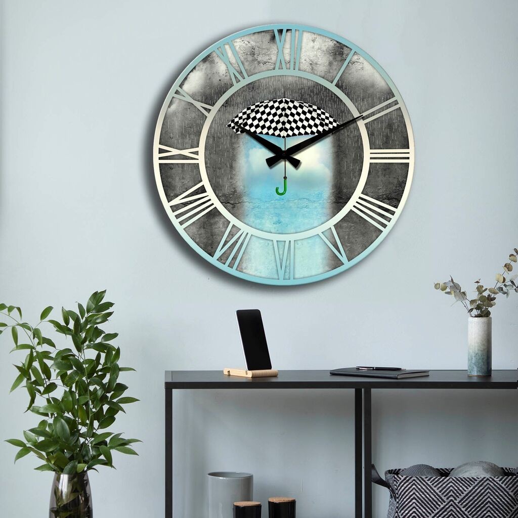 Zidni sat Wallity 5050softms002, 50 cm